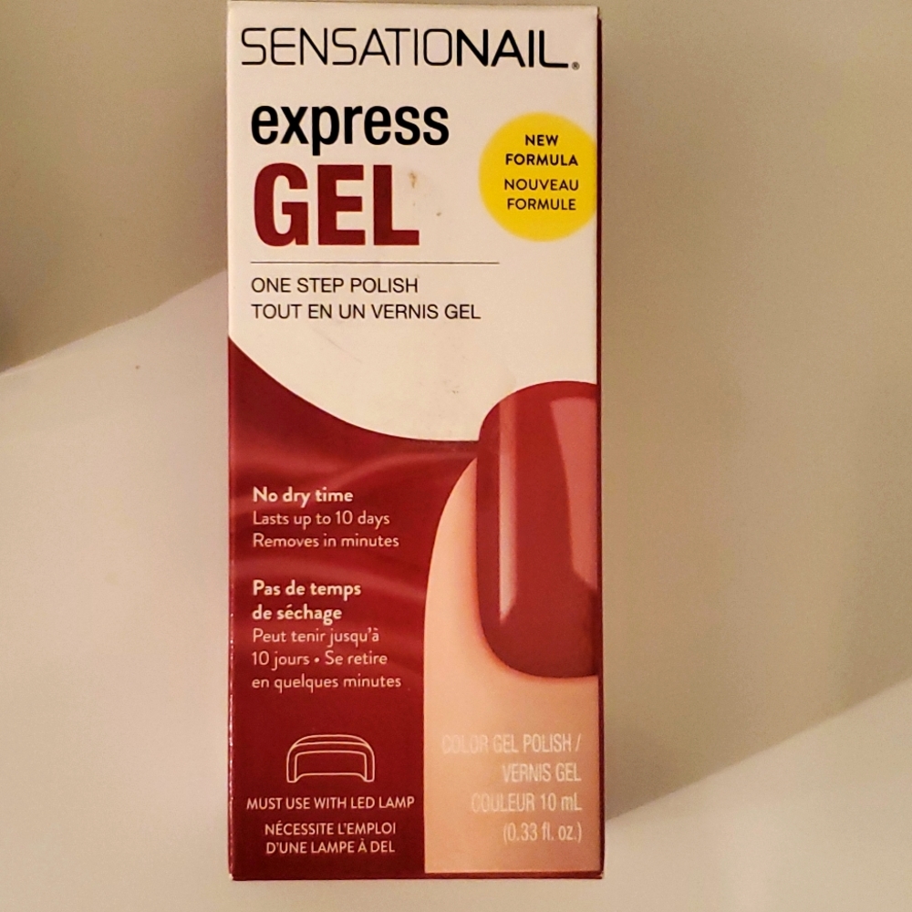 SensatioNAIL express GEL One-Step Polish in "Honey I Miss You" - New, Unopened